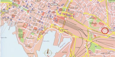 Térkép oslo, Norvégia city center